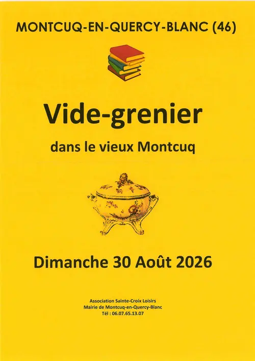 Vide-greniers à Montcuq