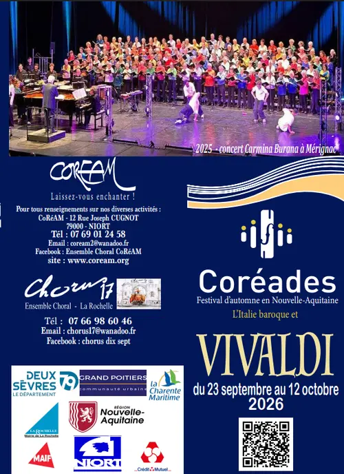Festival d’Automne des Coréades à Niort