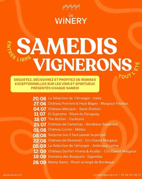 SAMEDIS VIGNERONS : Domaine des Bosquets - Gigondas