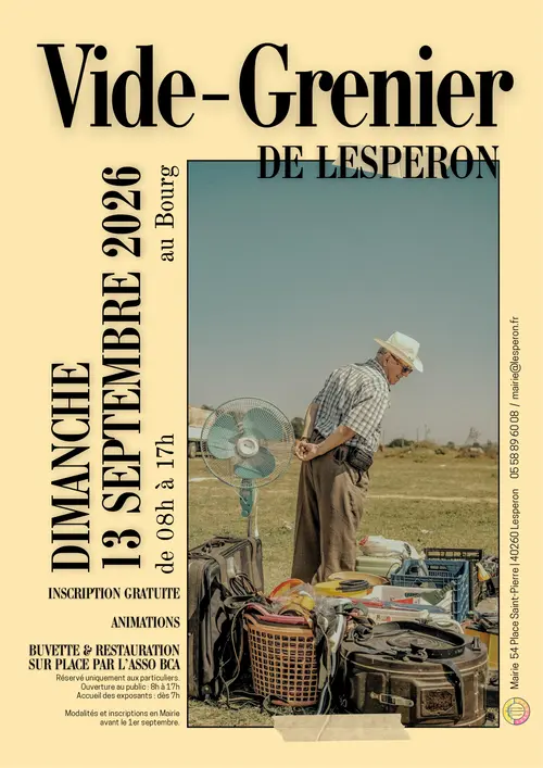 Vide-grenier - Emplacement gratuit !