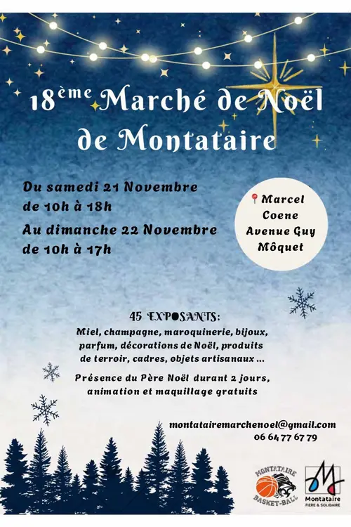 18ème marché de Noel de Montataire