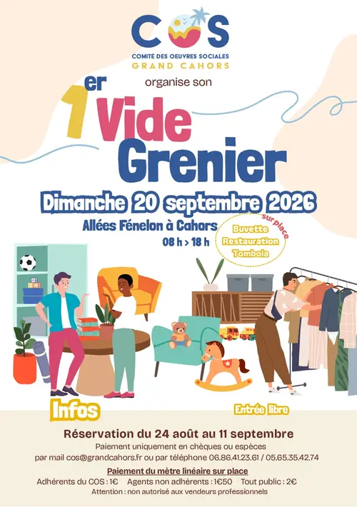 Vide-greniers à Cahors