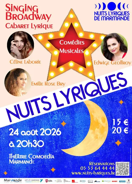 38ème Festival des Nuits Lyriques - Coup de Coeur - Singing Broadway