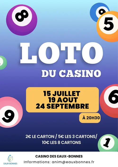 Loto du casino aux Eaux-Bonnes