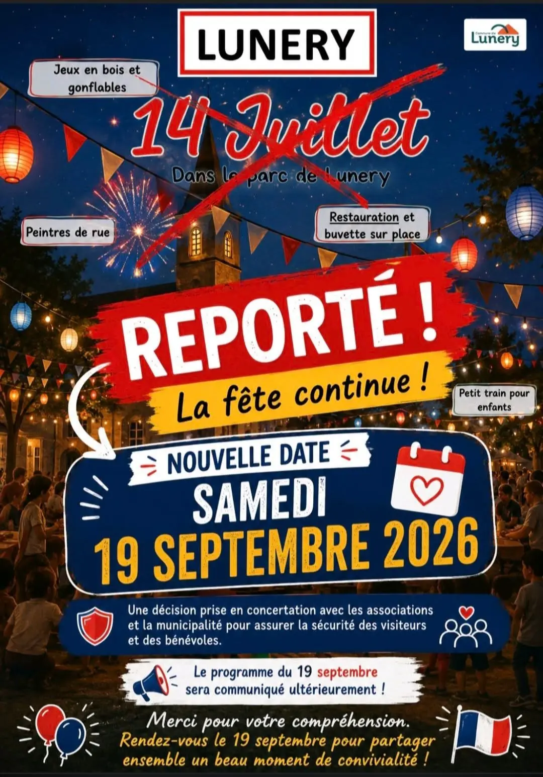 Lunery la fête continue !