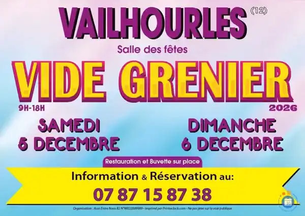 Vide grenier et marché aux puces