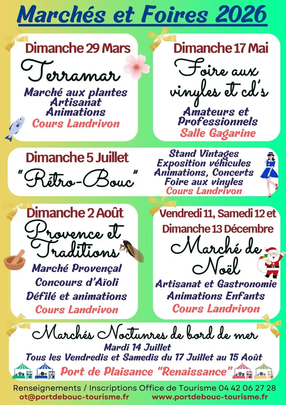 Foires et Marchés à Port de Bouc