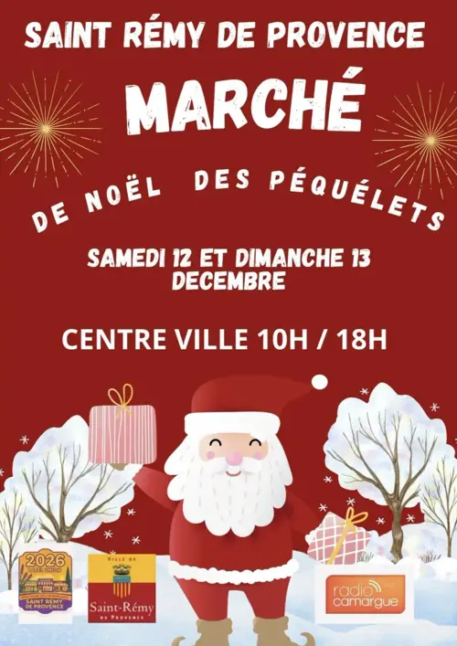 Marché de Noël des Péquélets à Saint-Rémy-de-Provence