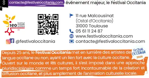"UN CAMPING MAL CAMPAT" PER LA COT + CONCÈRT DE SÉVERINE BONNIN - FESTIVAL OCCITANIA