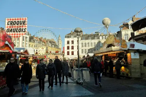 Marché de Noël de Lille – Place Rihour