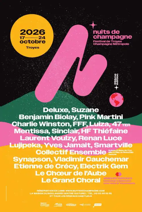 Nuits de Champagne - Festival de Troyes Champagne Métropole