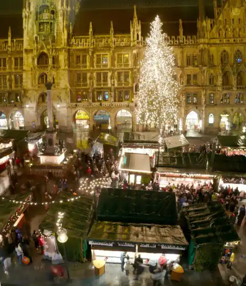 Christkindlmarkt de Munich (Marienplatz)