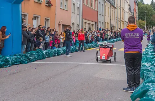 Course de caisse à savon