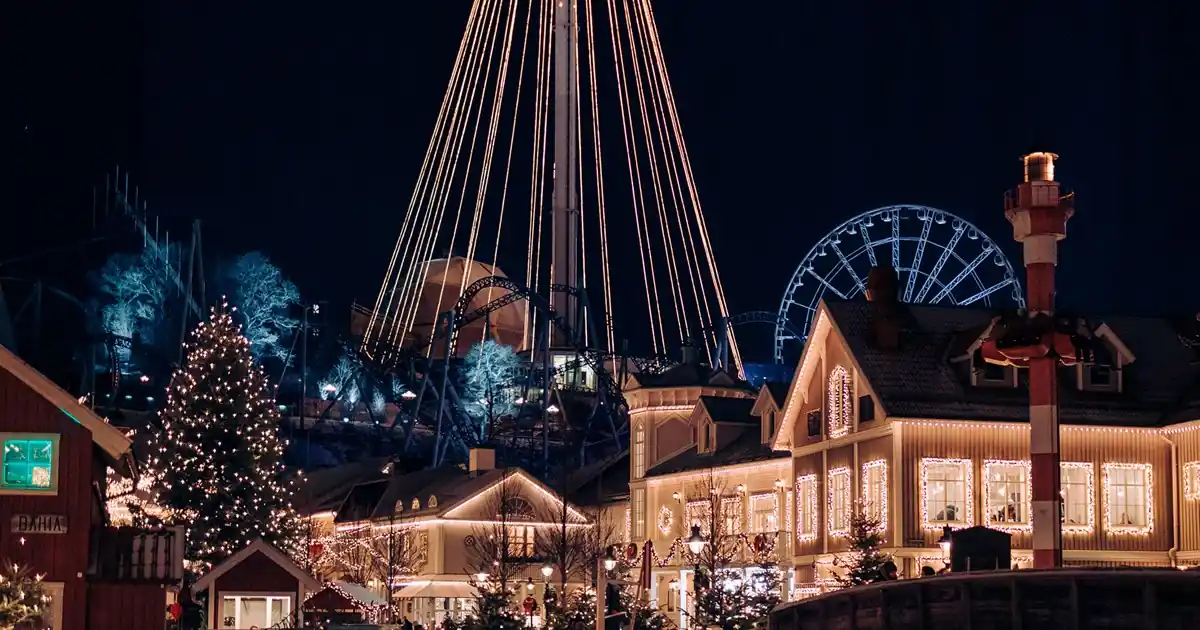 Jul i Lisebergsparken (Noël à Liseberg)