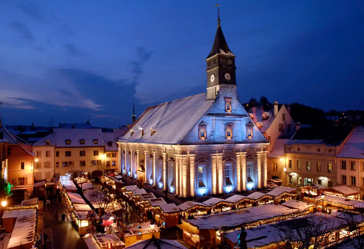 Lumières de Noël de Montbéliard