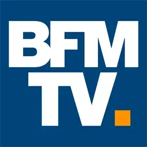 Logo du média BFMTV – Le Guide Gaulois cité dans BFMTV